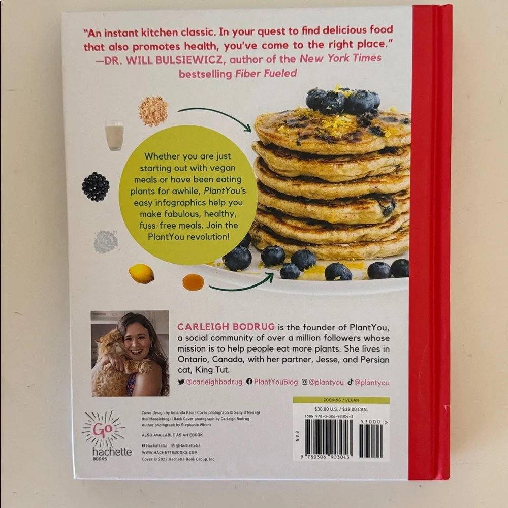 Plant You Cookbook by Carleigh Bodrug